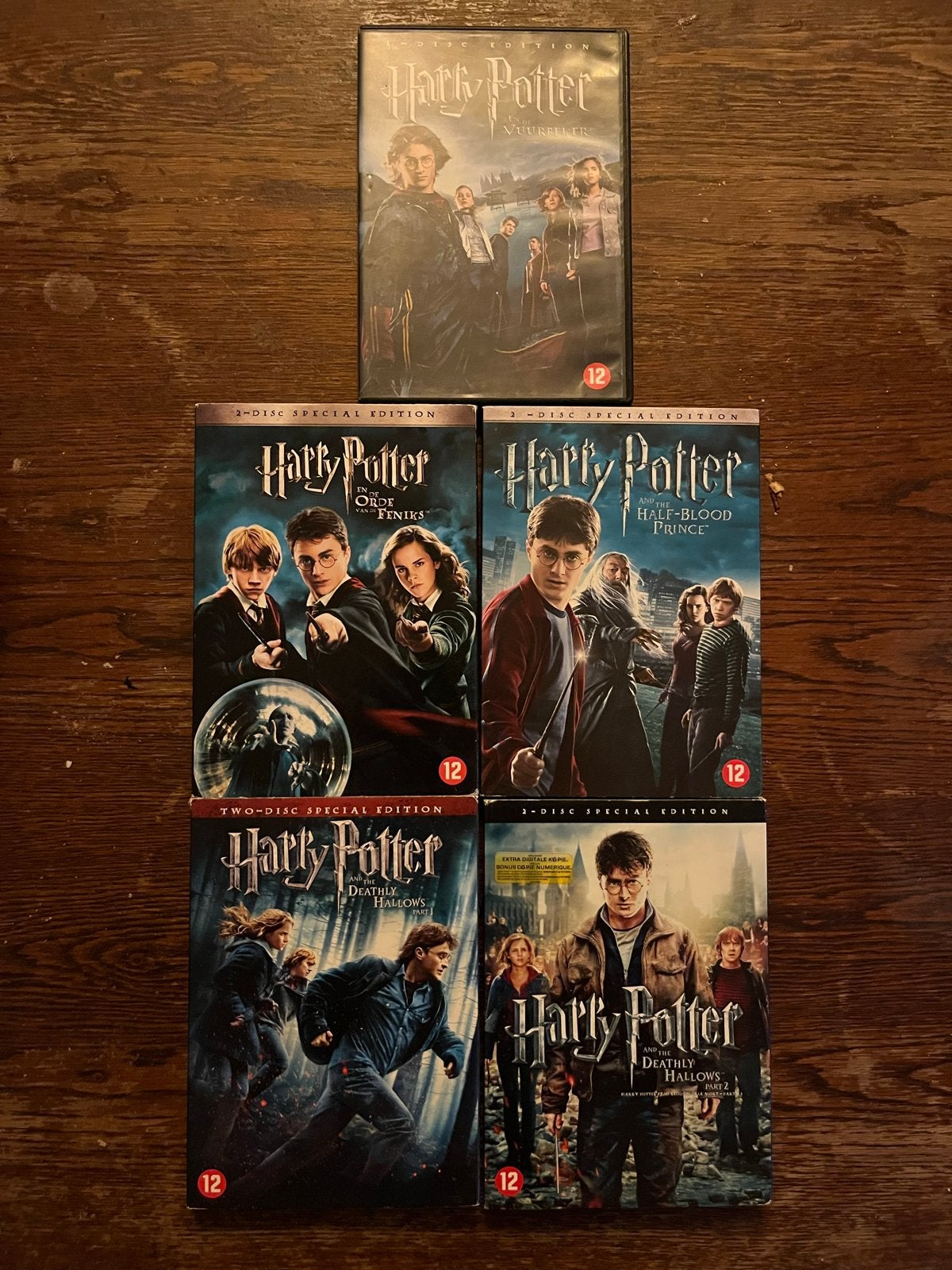 Harry Potter DVD Collectie - Deel 4 tm 8, Ophalen, Avontuur, Nederlands, Film