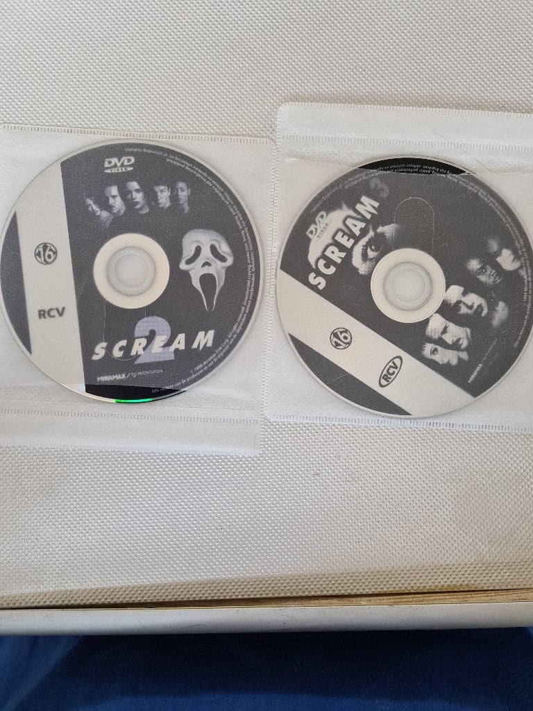 Dvd Scream 2 Scream 3 Neve Campbell Courteney Cox Arquett, Cd's en Dvd's, Dvd's | Horror, Vanaf 16 jaar, Ophalen, Zo goed als nieuw