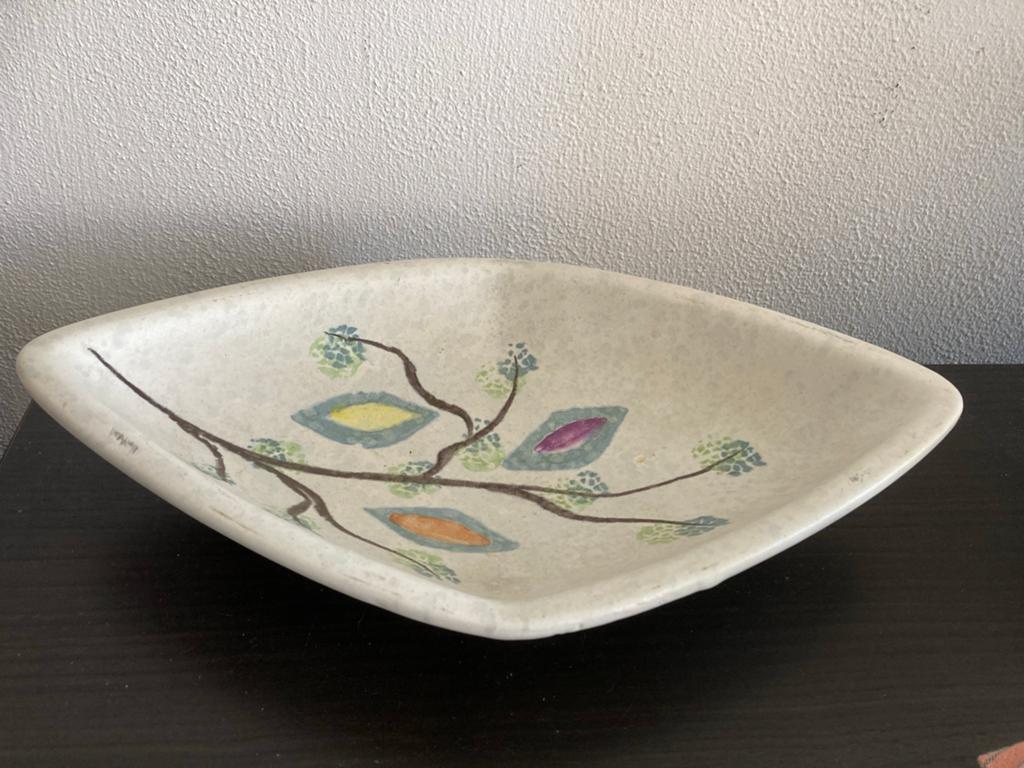 Jasba W Germany schaal 577/35 hand beschilderd deco, Ophalen of Verzenden