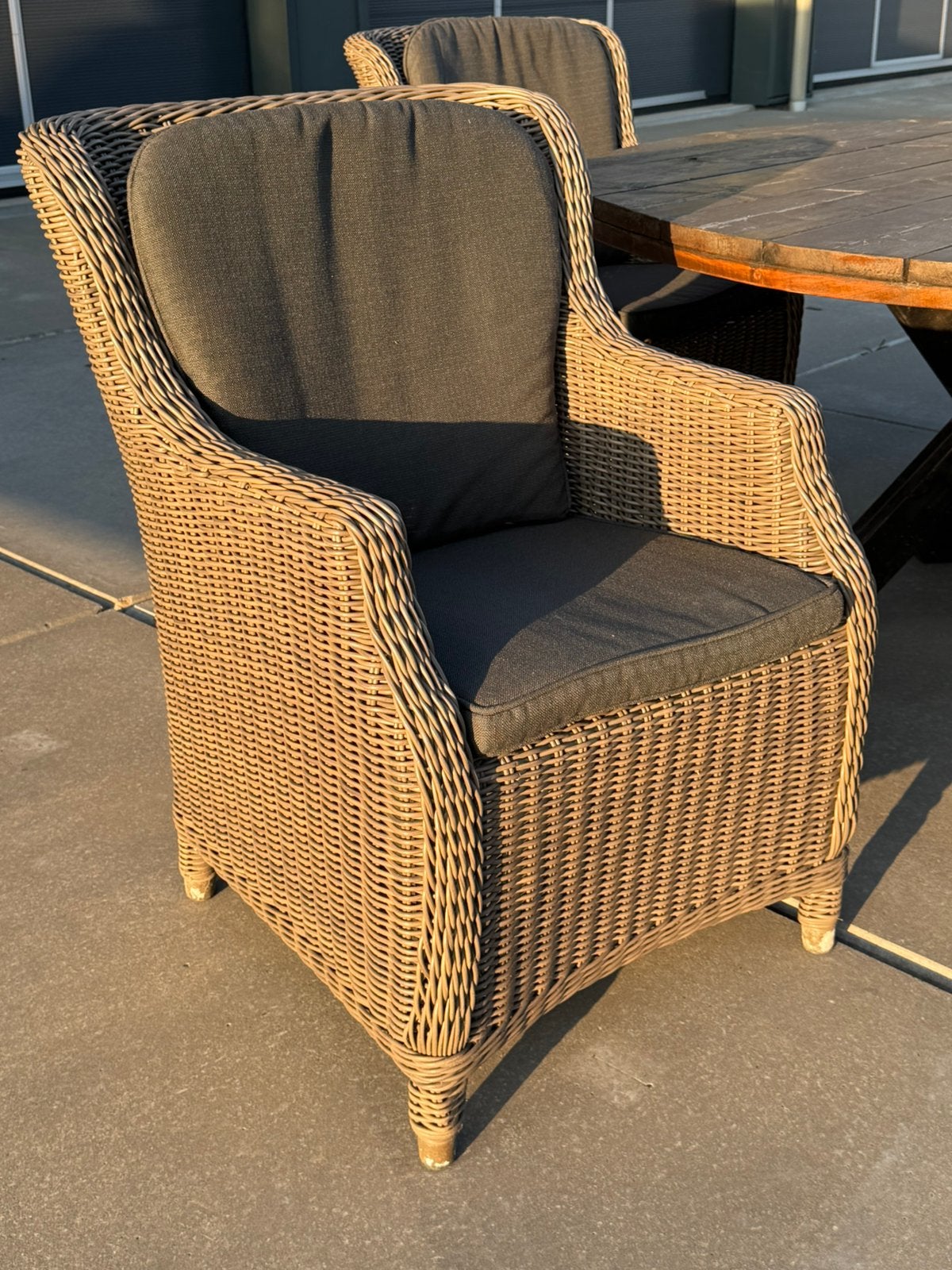 4 Brighton stoelen 4 Seasons, Ophalen, Zo goed als nieuw, Wicker