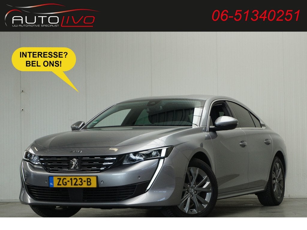 Peugeot 508 1.5 BlueHDI Blue Lease Allure AUTOMAAT! LED G. N, Auto's, Peugeot, 745 kg, Automatische klimaatregeling, Gebruikt