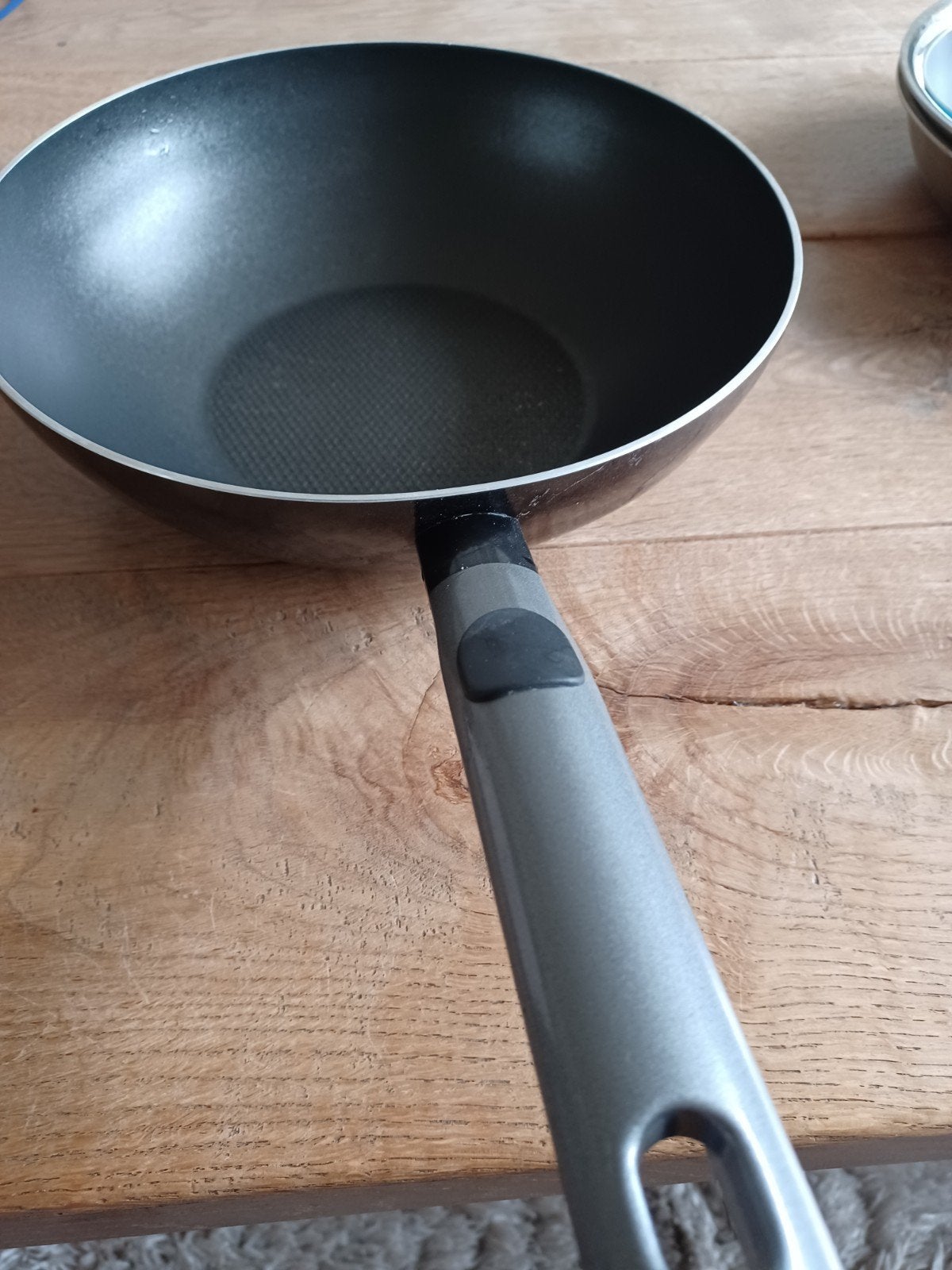 3 pannenkoekspannen en 1 wokpan, Ophalen, Rvs, Wok