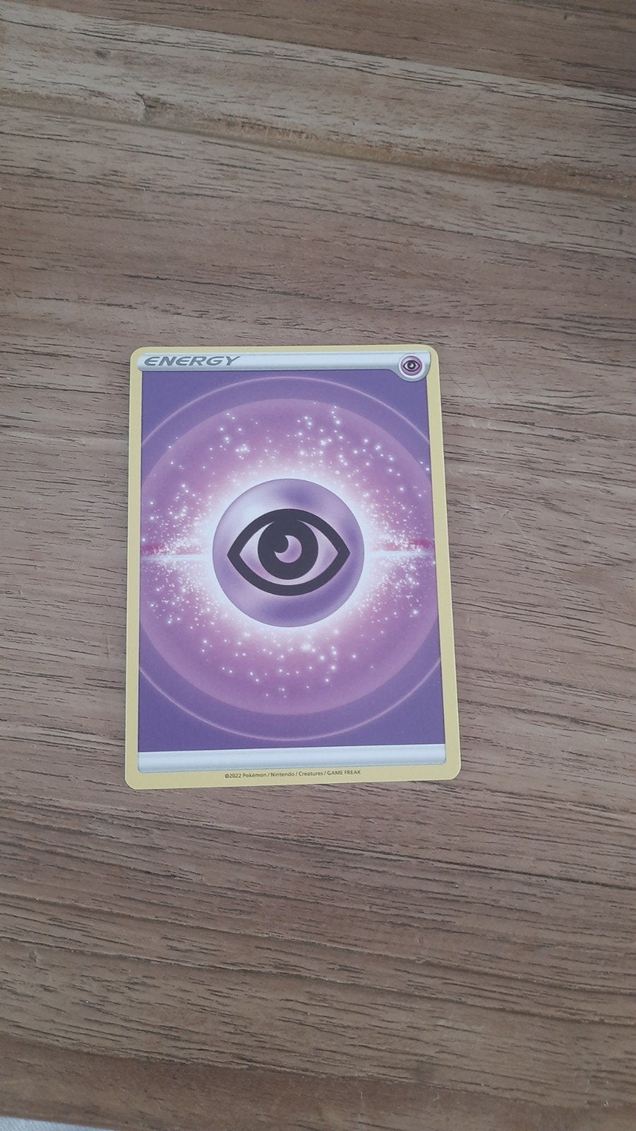 Pokémon Energy Kaart - Psychic Energy, Hobby en Vrije tijd, Verzamelkaartspellen | Pokémon, Ophalen of Verzenden, Nieuw, Losse kaart