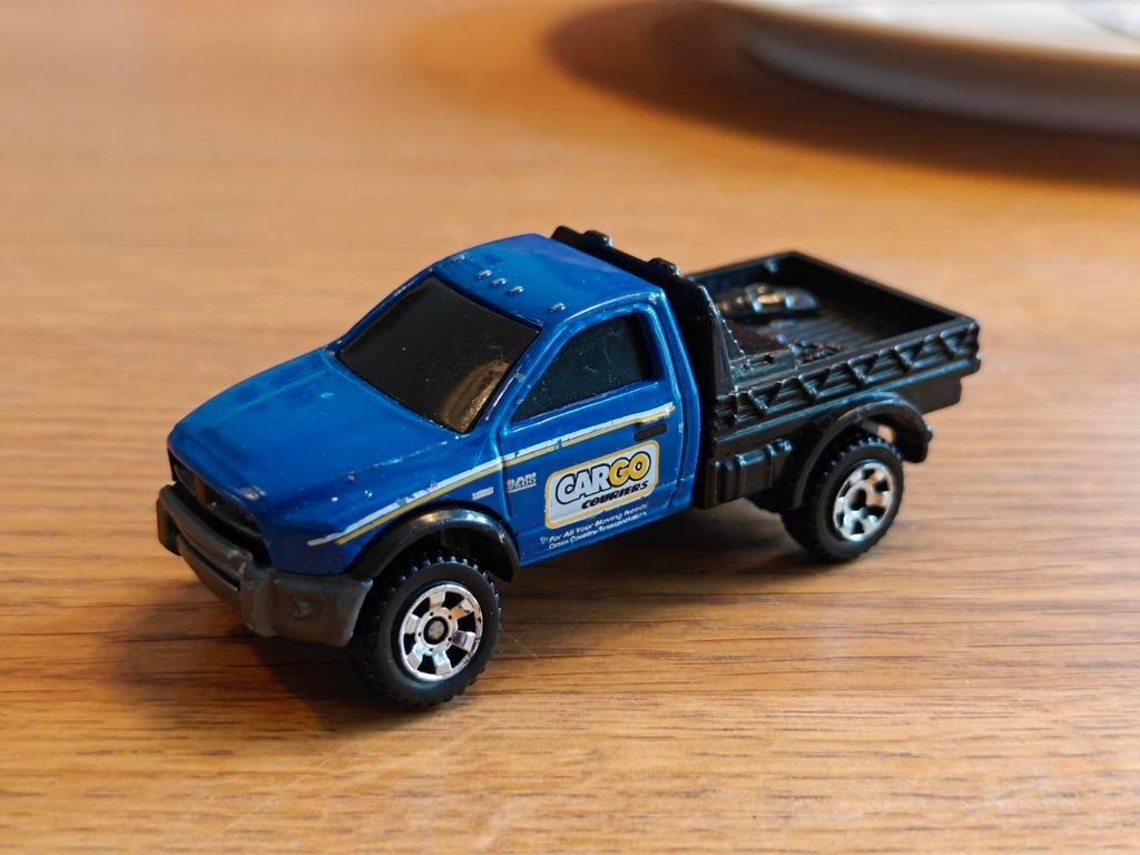Matchbox Dodge Ram Flatbed, Ophalen of Verzenden, Zo goed als nieuw, Auto
