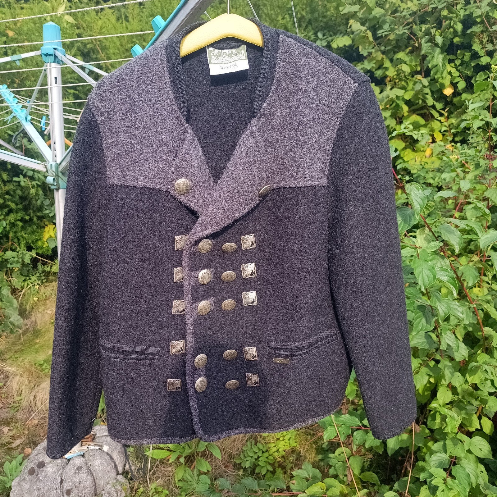 Wesenjak 52 Tiroler loden janker vest Oktoberfest, Ophalen of Verzenden, Zo goed als nieuw, Maat 52/54 (L), Wesenjak