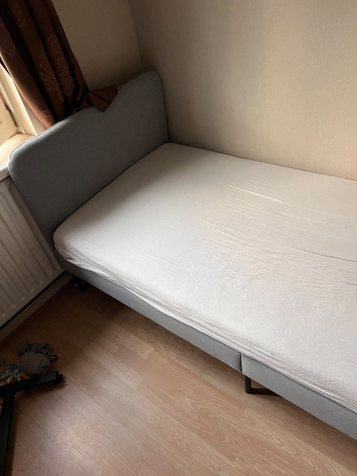 Eenpersoonsbed met matras - Goede staat, Ophalen, Gebruikt, 90 cm, Eenpersoons