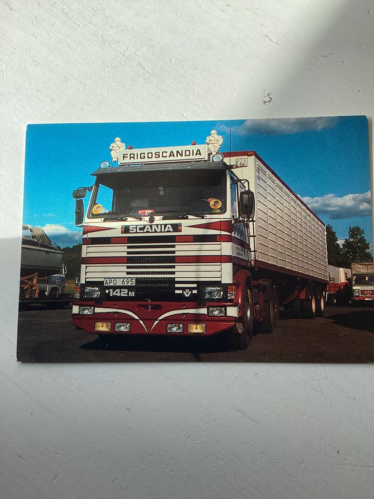 Ansichtkaart Scania, Verzenden, 1980 tot heden, Ongelopen, Voertuig