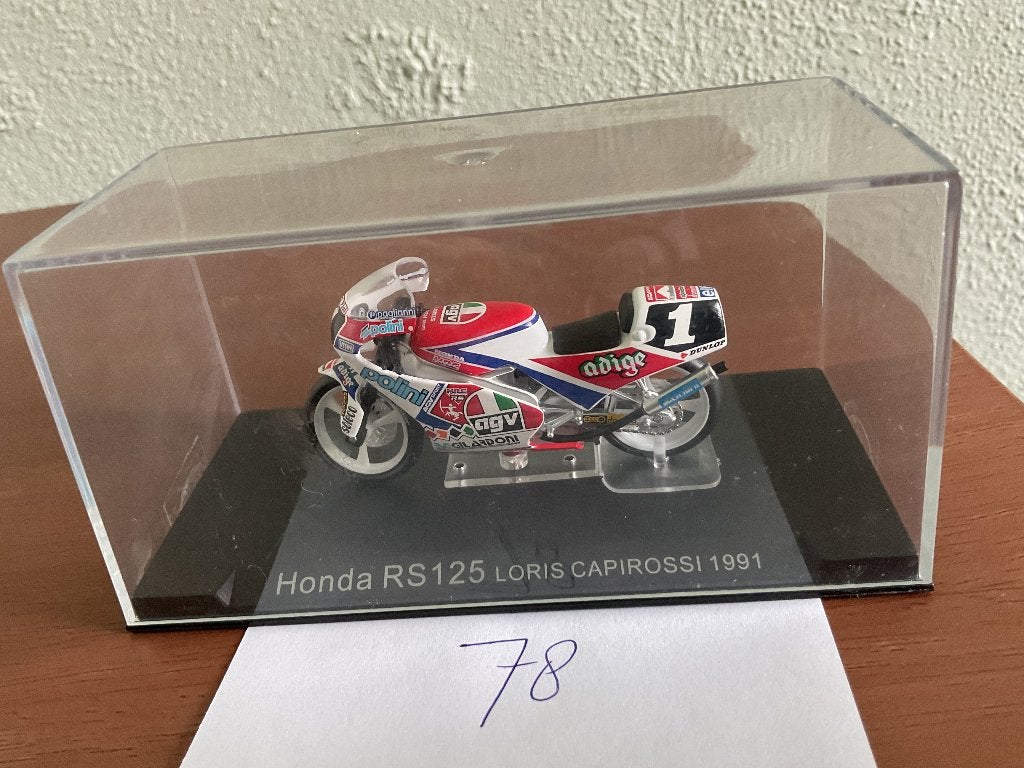 Honda RS125, Loris Capirossi, 1991 (78), Ophalen of Verzenden, Zo goed als nieuw