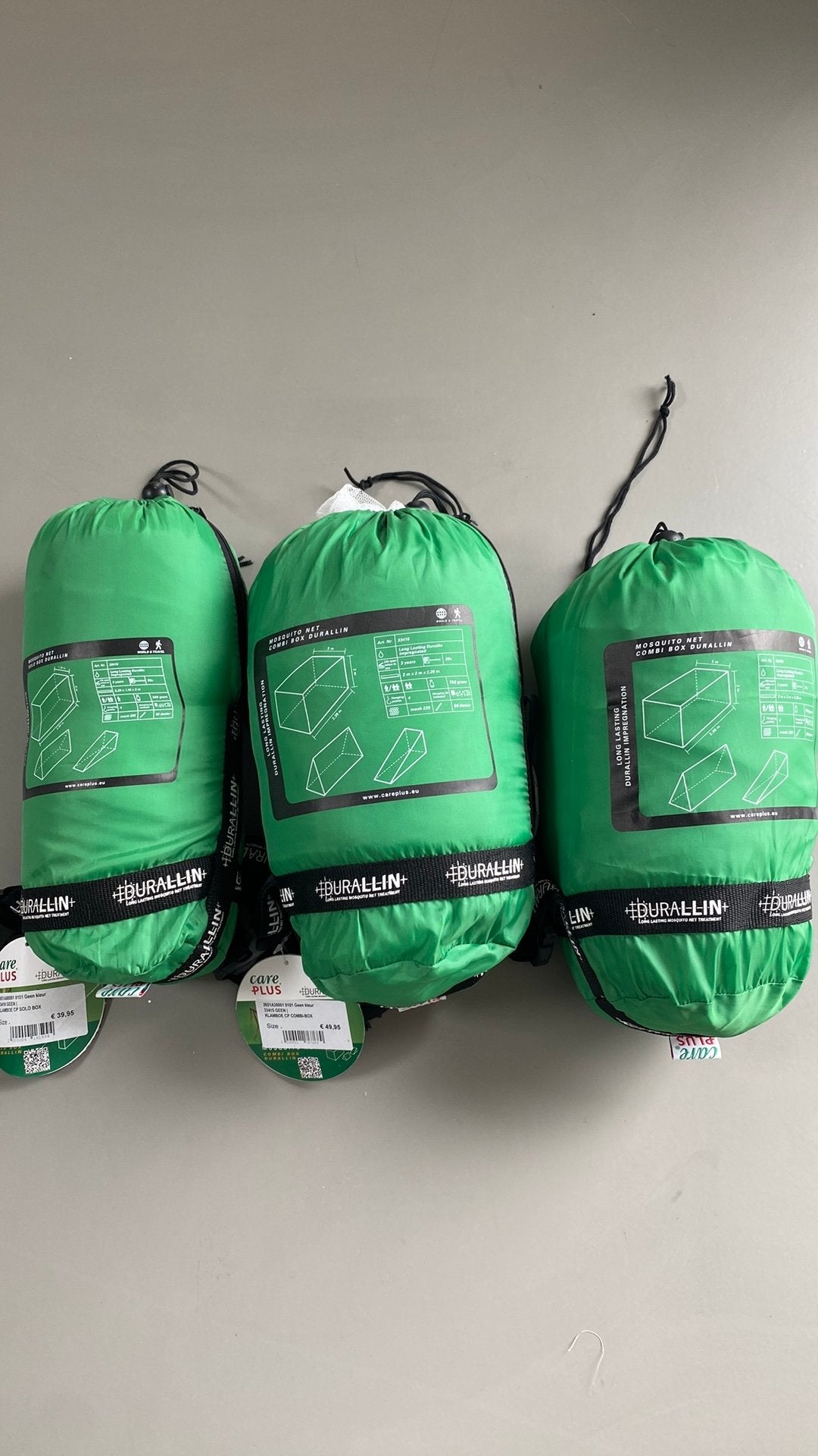 Klamboe, Care Plus, 3 stuks, Caravans en Kamperen, Ophalen of Verzenden, Gebruikt