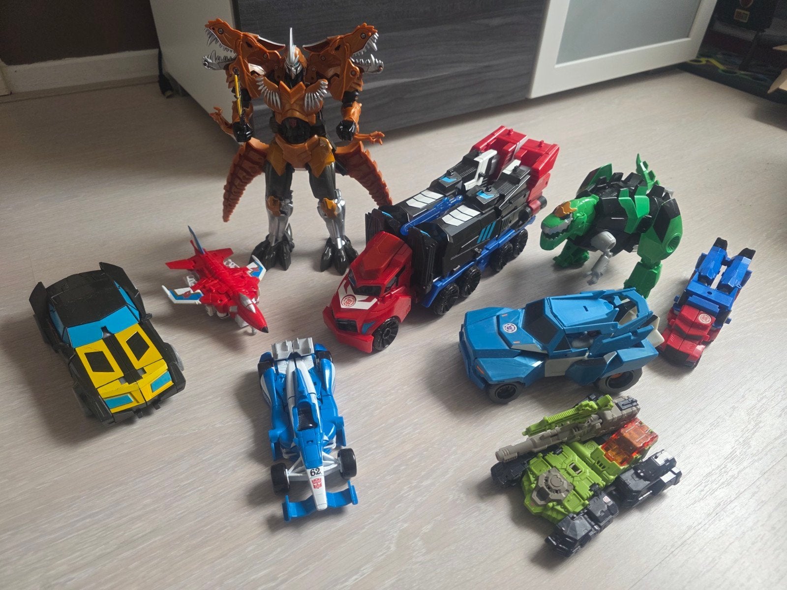 Grote collectie Transformers speelgoedfiguren, Ophalen of Verzenden