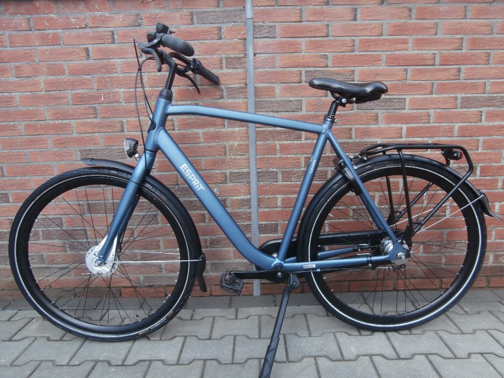 ALS NIEUWE Gazelle Esprit heren 59 cm. 3 versnellingen Blauw, Ophalen, Versnellingen, Zo goed als nieuw, 57 tot 61 cm