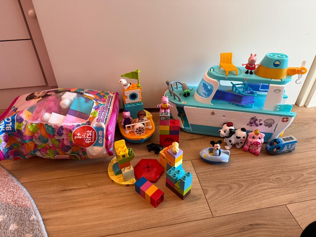 Speelgoed voor kinderen 2-3 jaar, Kinderen en Baby's, Speelgoed | Duplo en Lego, Ophalen, Gebruikt, Inclusief accessoires, Duplo