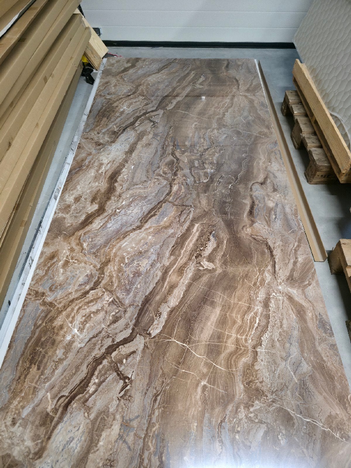 PVC wandpanelen 280x122cm, Ophalen of Verzenden, Nieuw