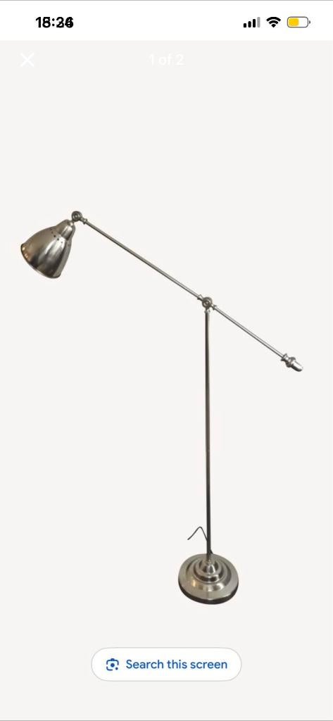 IKEA barometer floor lamp, Ophalen, Metaal