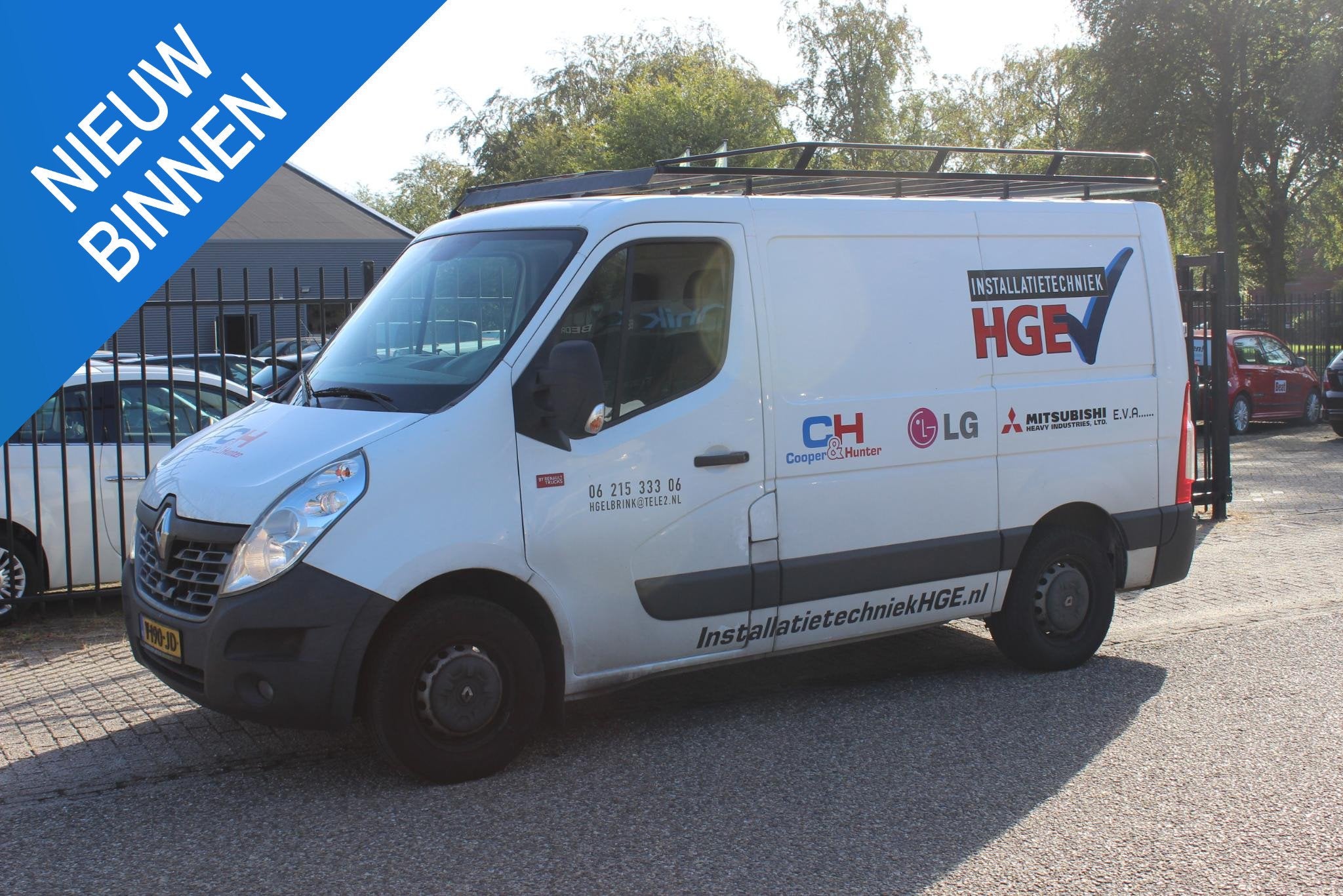 Renault Master T35 2.3 dCi L1H2 Stop & Start, Stof, Gebruikt, Euro 6, 4 cilinders