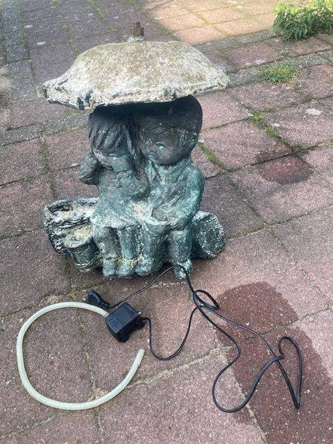 vijver fontein, Tuin en Terras, Ophalen, Gebruikt, Beton, Fontein