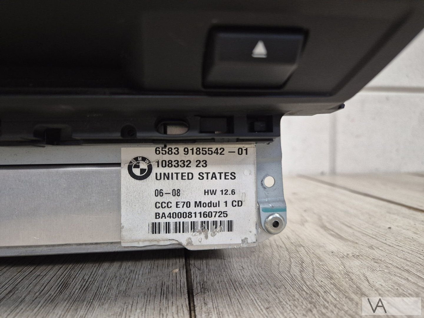 BMW X5 E70 2005 - 2012 radio navigatie CCC module 9185542, Gebruikt, -, -, Ophalen of Verzenden
