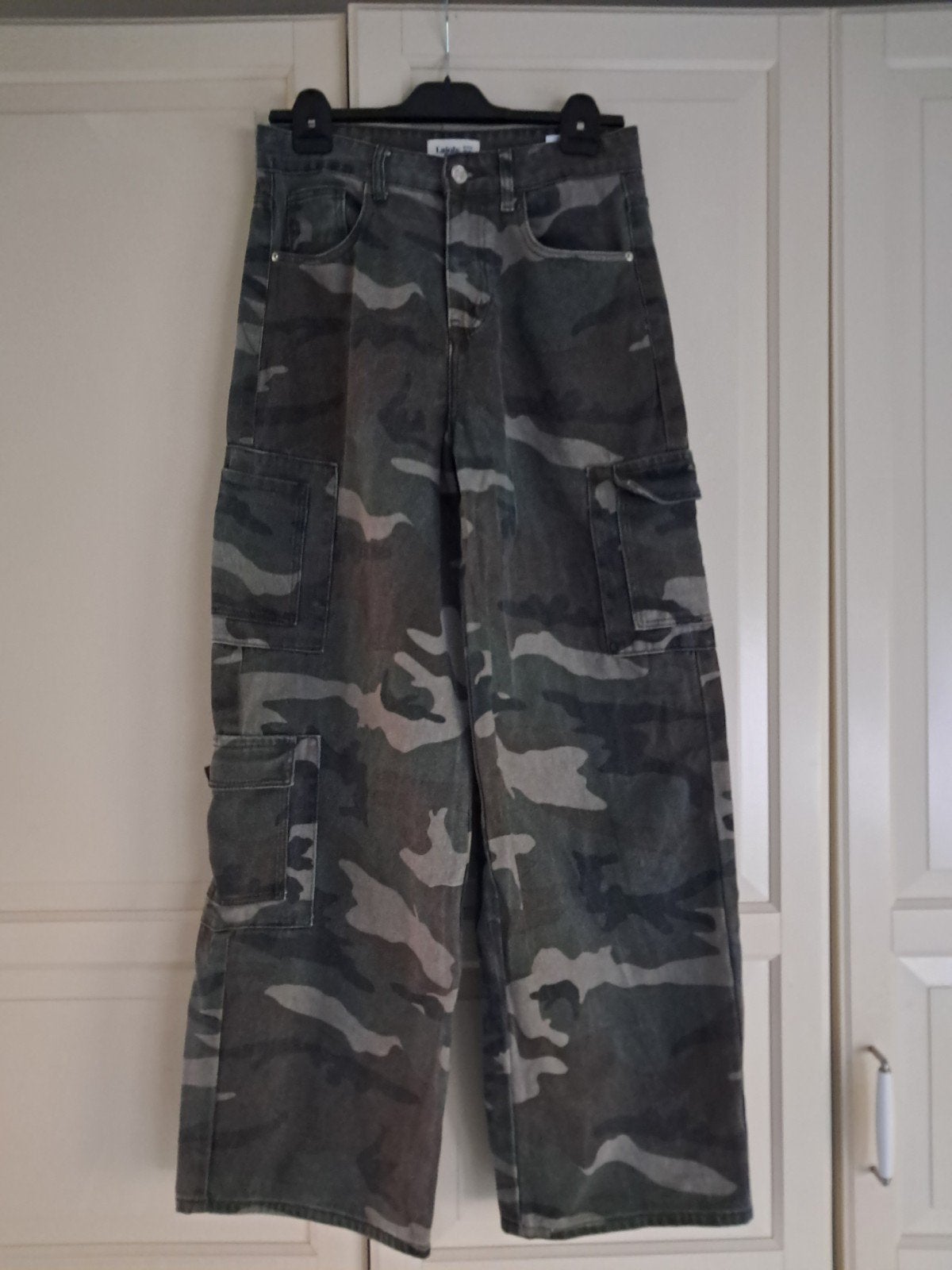 Camo Cargo Broek - Maat 36 (S), Meerkleurig, Ophalen of Verzenden, Zo goed als nieuw, Lajoly Denim