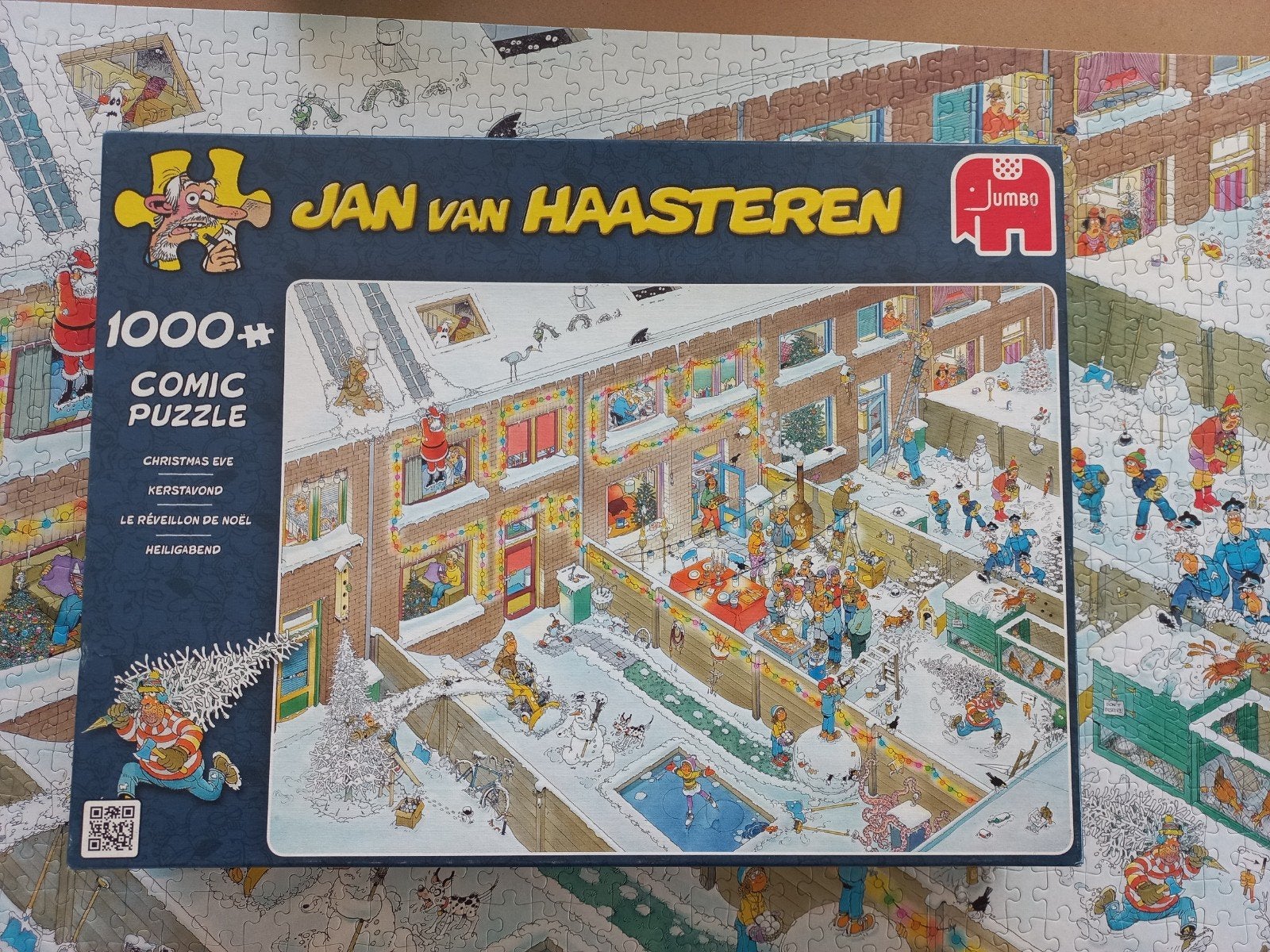 Jan van haasteren 1000 st., Ophalen of Verzenden, 500 t/m 1500 stukjes, Zo goed als nieuw