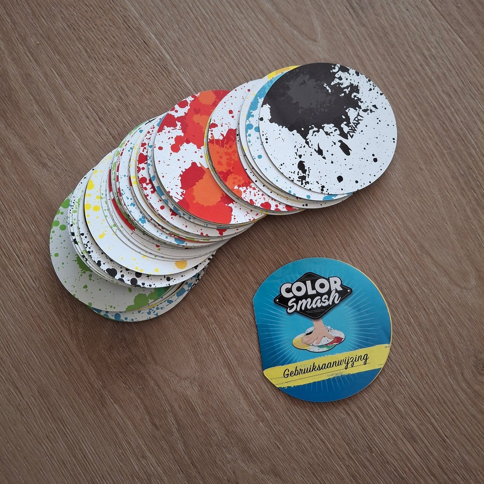 color smash spel kaartspel, Ophalen of Verzenden, Zo goed als nieuw, Goliath