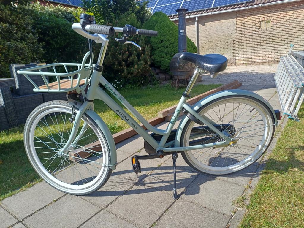 Alpina Mood meisjes fiets., Minder dan 47 cm, Ophalen, Zo goed als nieuw, Staal