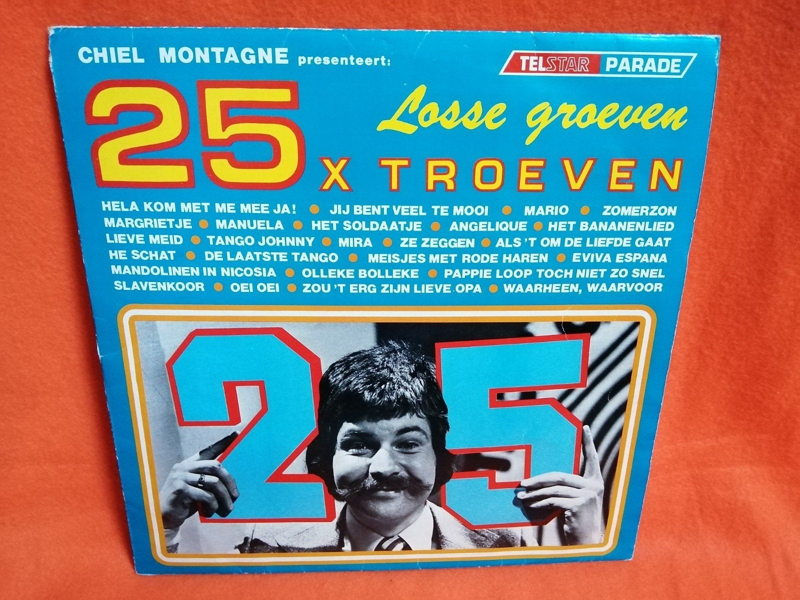 Chiel Montagne presenteert: 25 Losse Groeven-Troeven TELSTAR, LP, Gebruikt, Levenslied of Smartlap, 12 inch