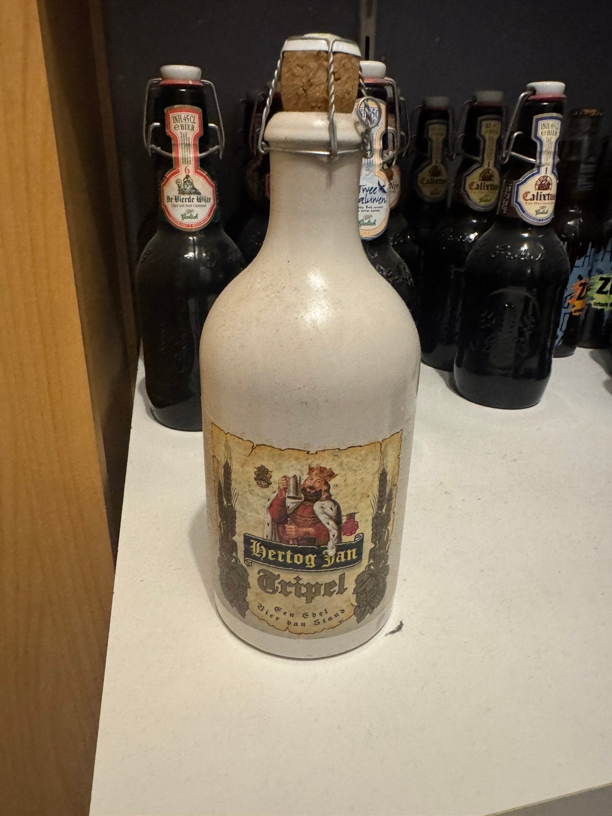 Hertog jan Tripel, Ophalen, Zo goed als nieuw, Flesje(s), Hertog Jan