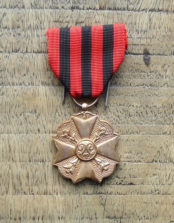 België lange dienst medaille z.j. (1867-1914), Ophalen of Verzenden, Brons, Buitenland