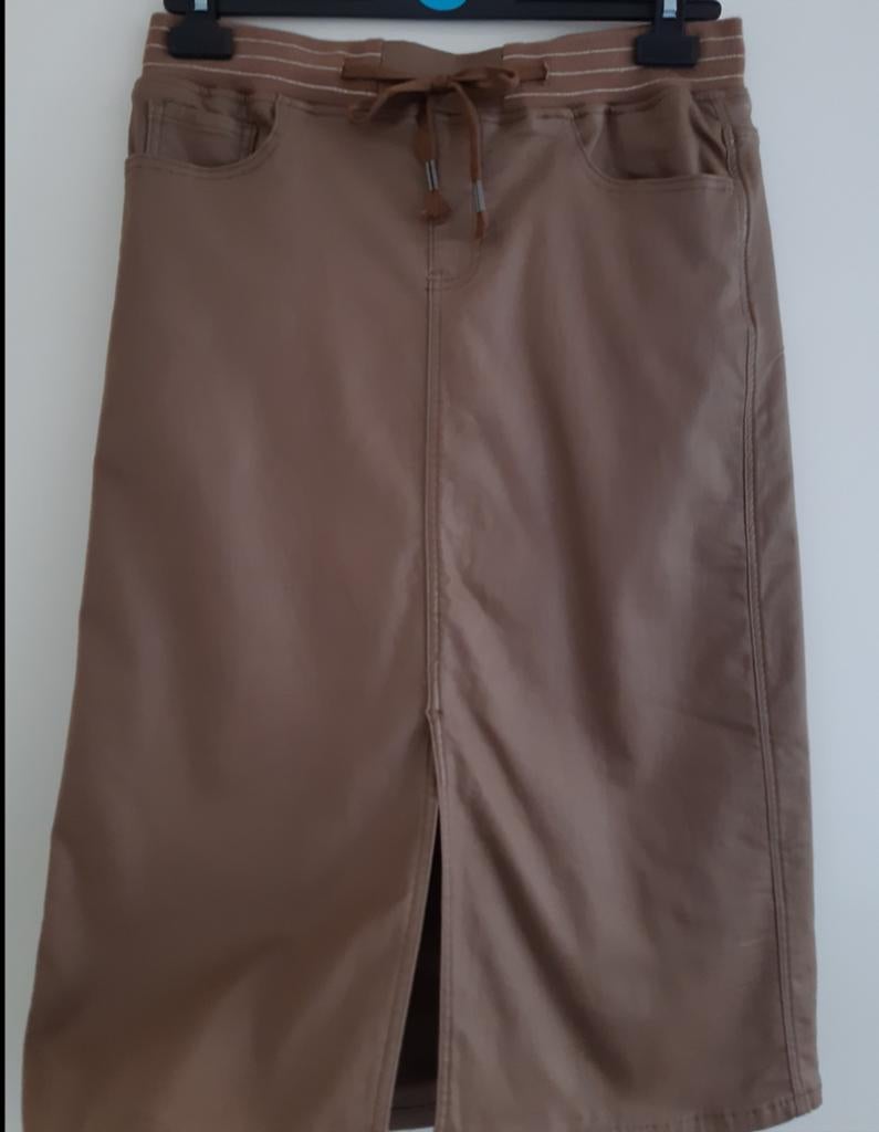 Bruine rok, Zac & Zoe, Bruin, Maat 42/44 (L), Nieuw