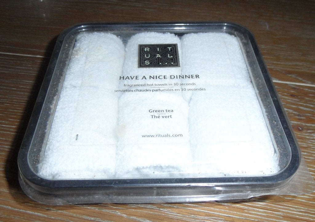 Rituals hot towels, Ophalen of Verzenden, Natuurlijk materiaal, Wit, Overige typen