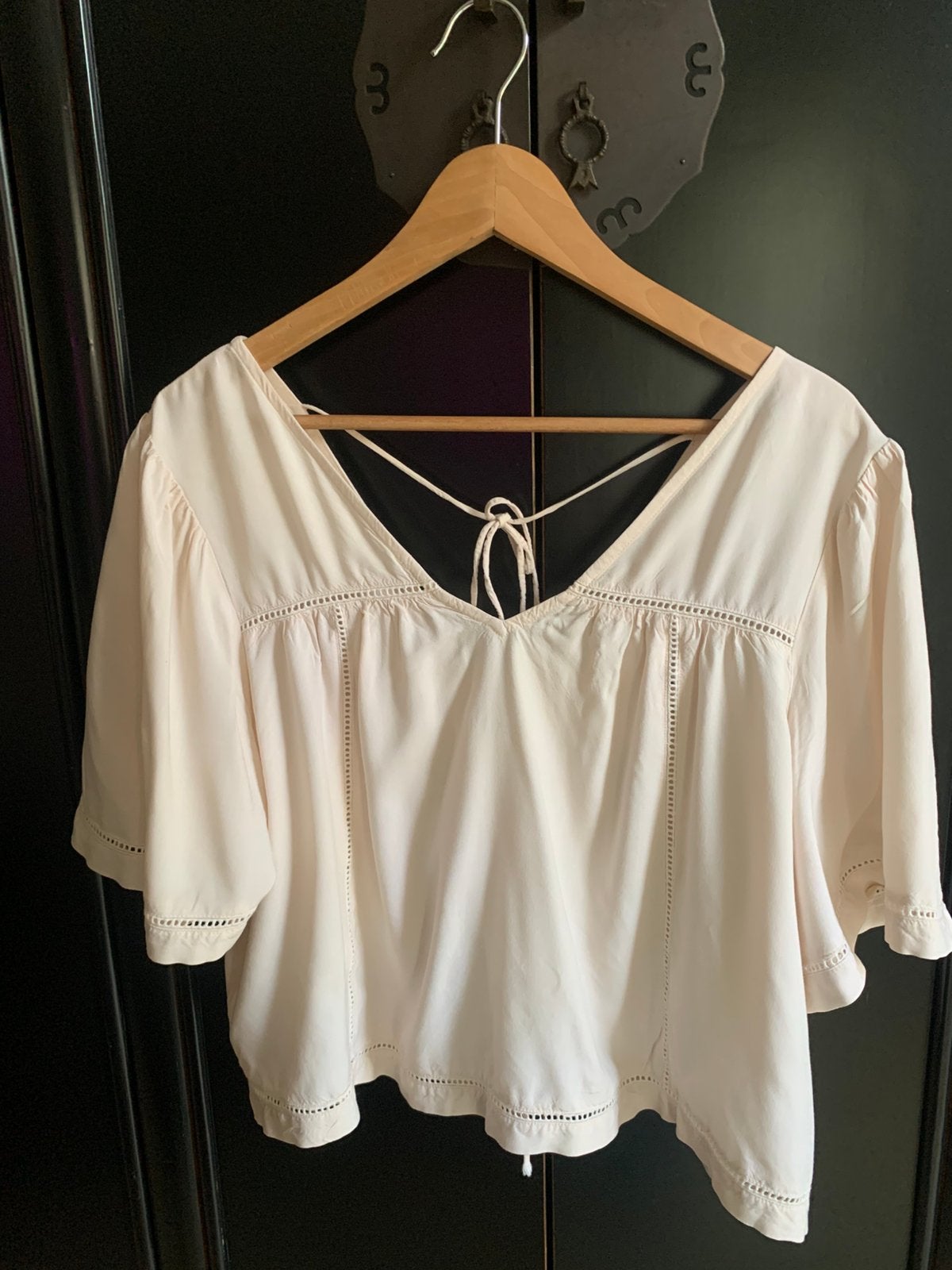 Blouse Desires maat 40 zgan, valt wijd, Kleding | Dames, Ophalen of Verzenden, Zo goed als nieuw, Maat 38/40 (M), Beige