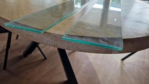 2 glazen rechthoekige wandplanken 60 x 12 cm, Ophalen of Verzenden, Gebruikt
