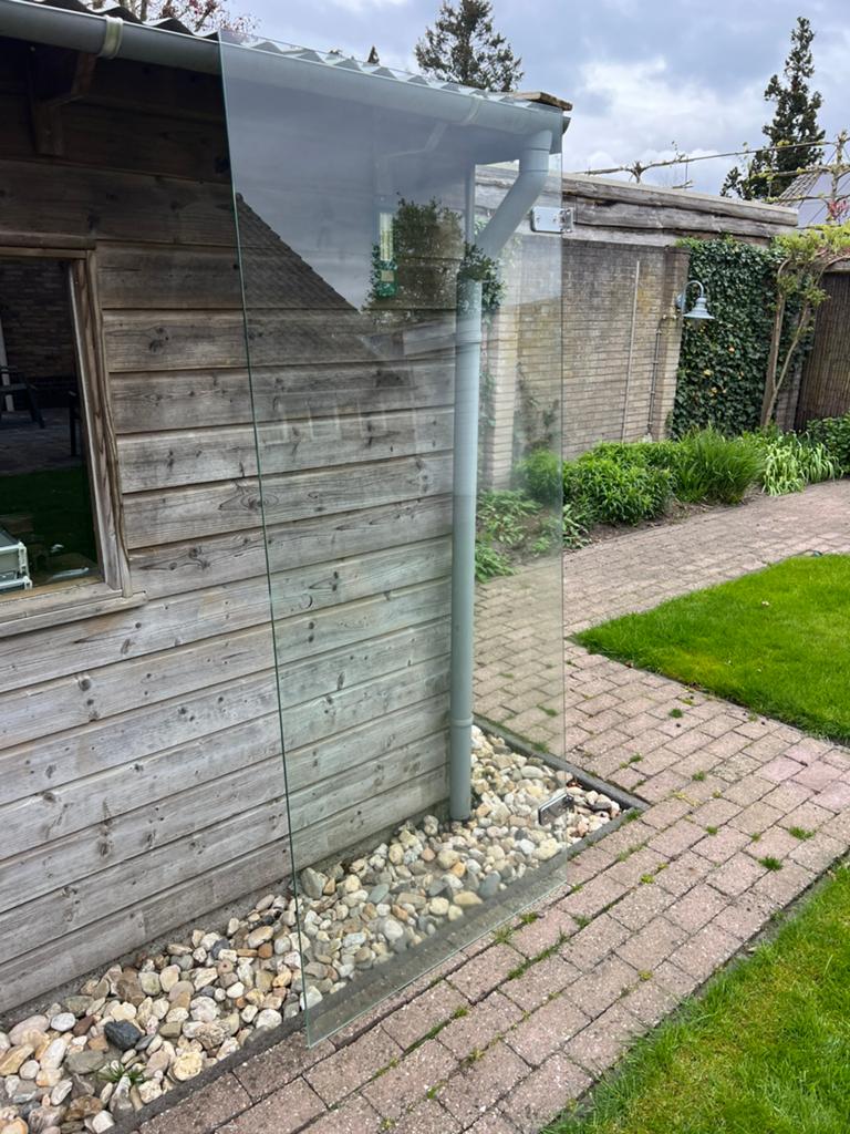 Glasplaat 207 x 90, Ophalen, Minder dan 80 cm, Glasplaat, 160 cm of meer