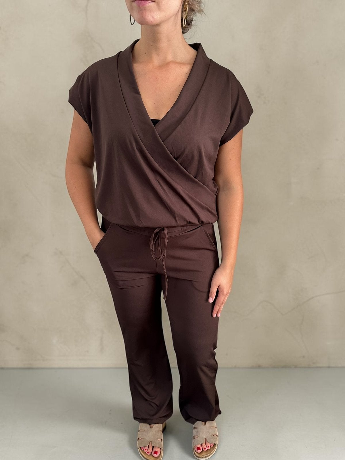Travelstof set bruin dames, Ophalen of Verzenden, Nieuw, Bruin