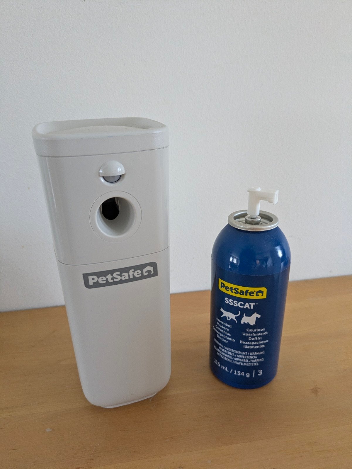 Petsafe SSSCAT + bottle, Ophalen of Verzenden, Zo goed als nieuw