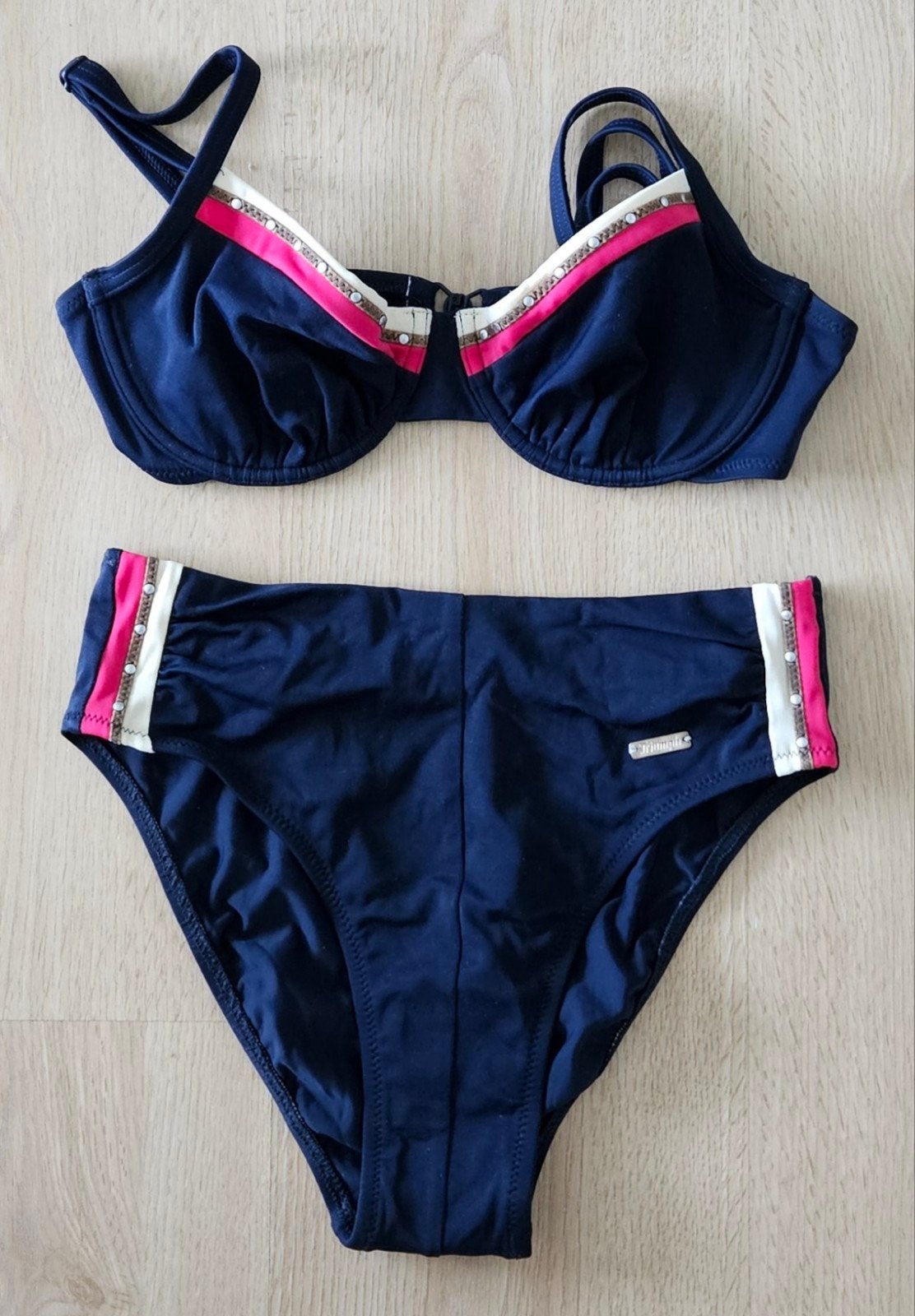 Triumph Donkerblauwe Bikini Mt 38/B (Nw), Blauw, Nieuw, Ophalen of Verzenden, Triumph