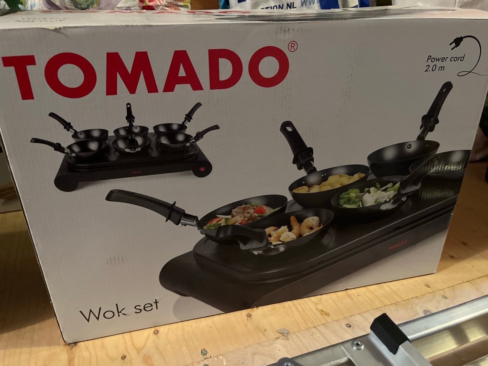 Tomado Wok Set - Compleet voor gezellige avonden, Ophalen, Nieuw