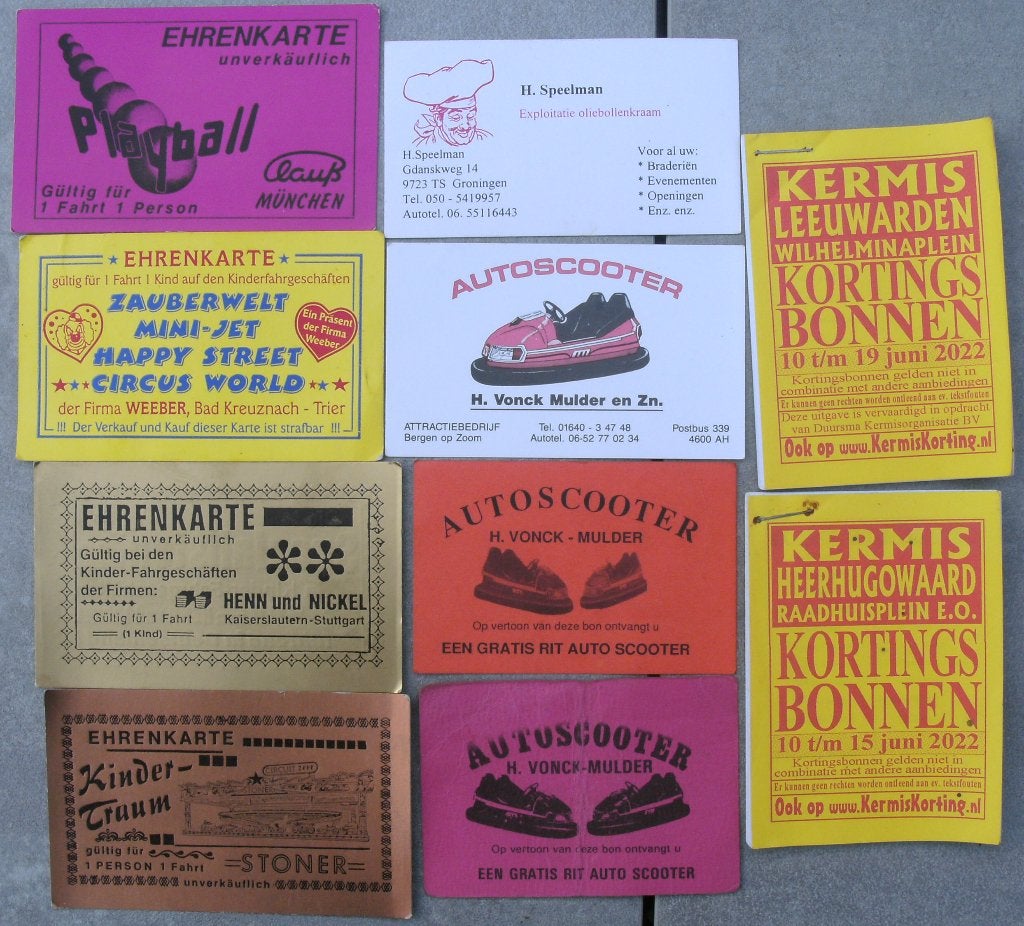 (51) . voor de KERMIS VERZAMELAAR . kopen of ruilen ., Ophalen of Verzenden, Gebruikt, Overige typen