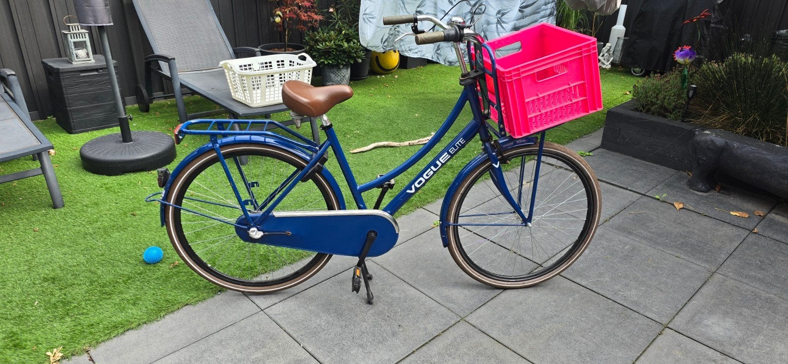 Vogue Elite Damesfiets - Zo goed als nieuw, Overige merken, Terugtraprem, Gebruikt, Versnellingen