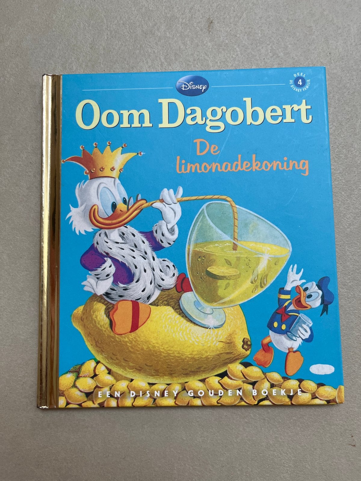 Nieuw Disney Gouden Boekje: Oom Dagobert De limonadekoning, Ophalen of Verzenden, Nieuw, Gouden boekje