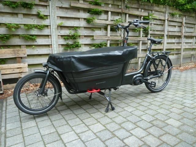 Batavus Fier 2, Bosch Cargo, 500 Wh, Enviolo, 2023, Fietsen en Brommers, Fietsen | Bakfietsen, Elektrisch, Zo goed als nieuw, 2 kinderen