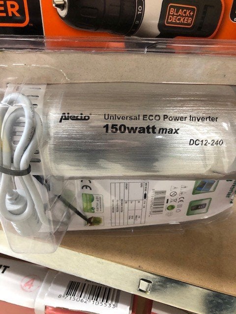 Omvormer Nieuw 12V USB 5V en 220 volt, Ophalen of Verzenden, Nieuw