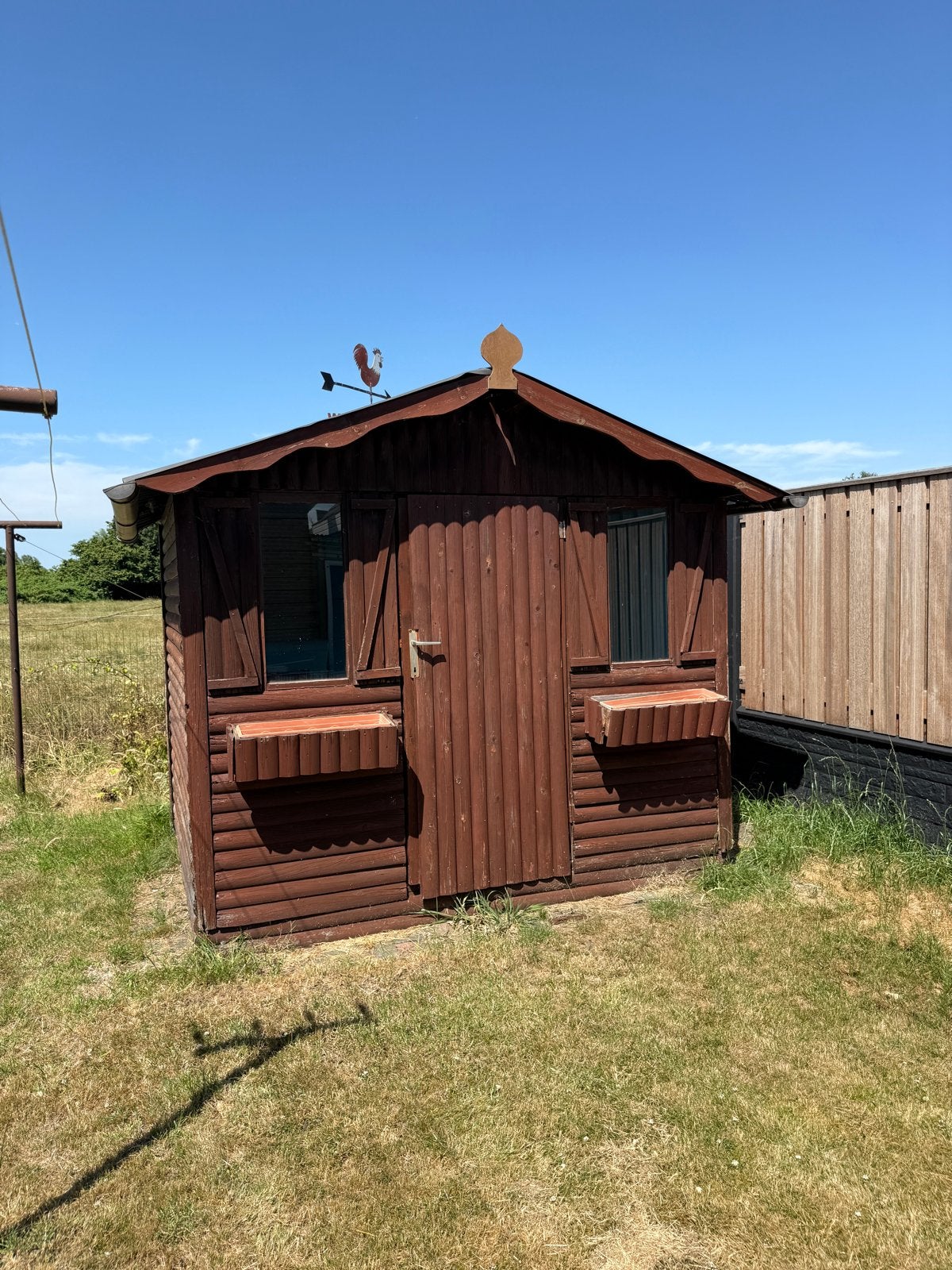 Tuinhuisje, Gebruikt, Tuinhuis, Minder dan 200 cm, 2 ramen