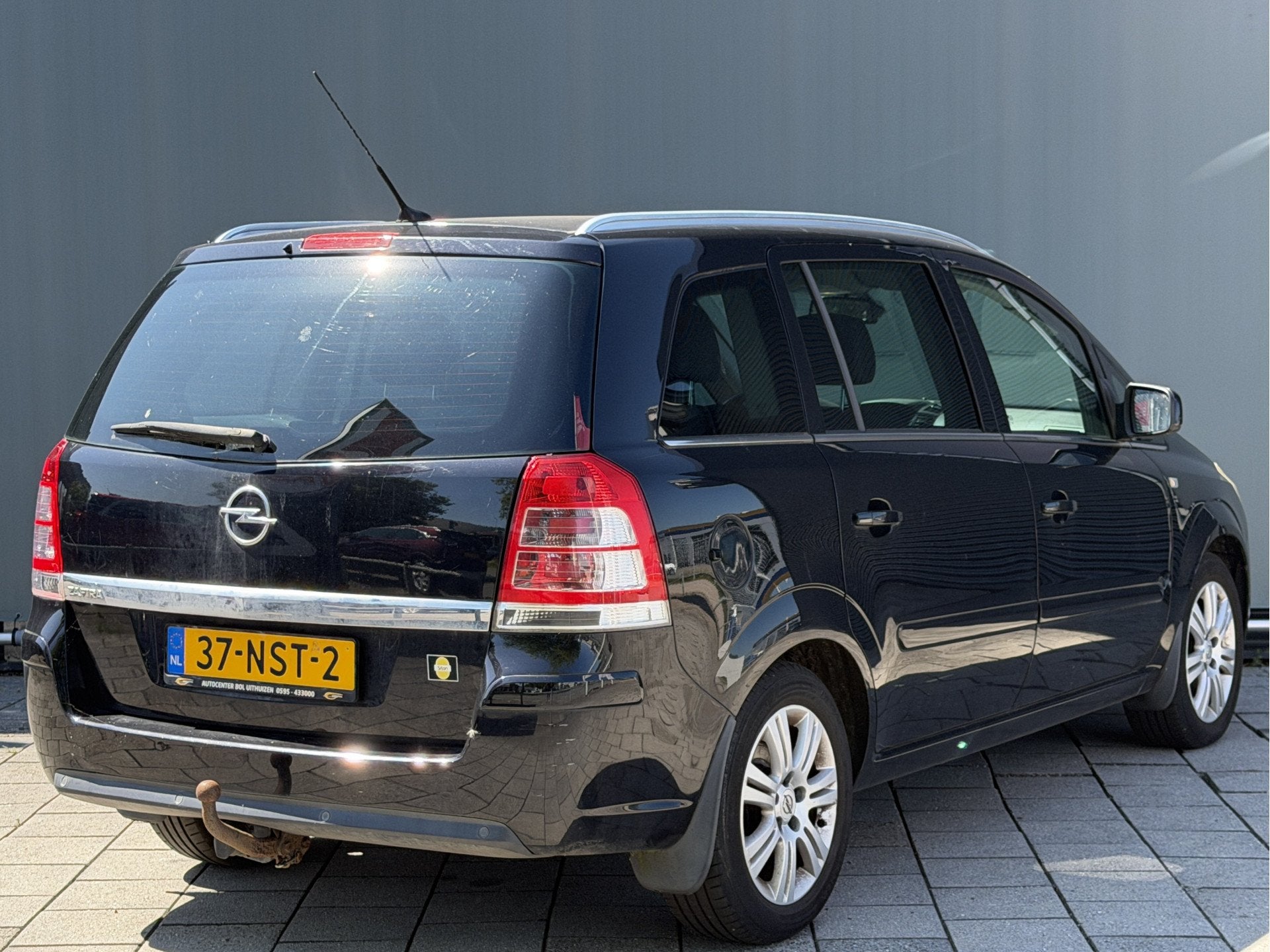 Opel Zafira BWJ 11-2010 | 1.8I 141PK Cosmo | TREKHAAK | CLIM, Auto's, Voorwielaandrijving, Gebruikt, Zwart, 4 cilinders