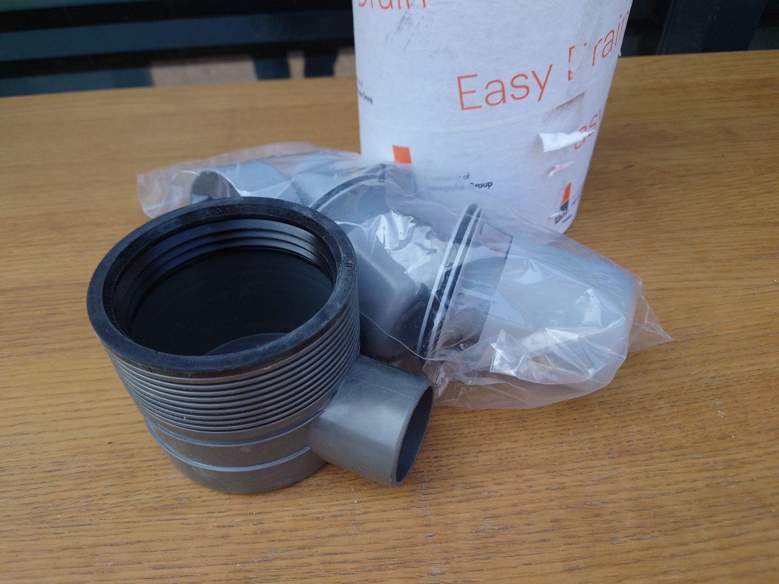 Easy Drain 50mm sifonhuis zijuitloop  Nieuw, Afvoer, Pvc, Nieuw, Ophalen of Verzenden