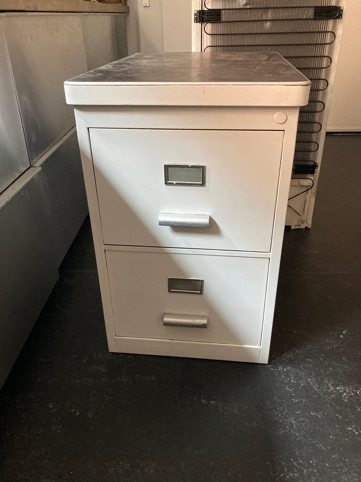 Gispen look,Metalen ladenkast kantoor, Huis en Inrichting, Kasten | Roldeurkasten en Archiefkasten, Ophalen, Minder dan 50 cm