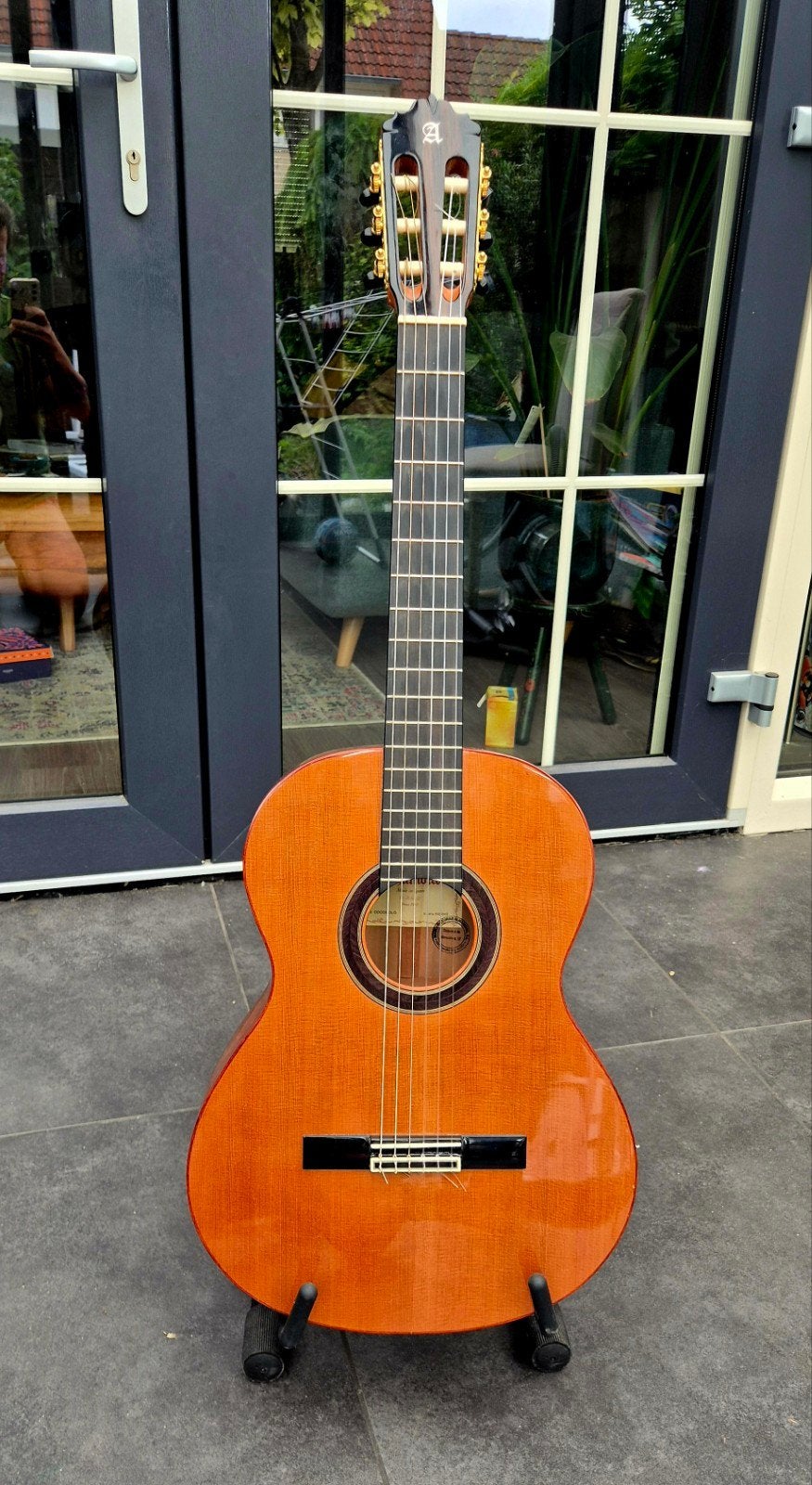 Alhambra (5P) Cocobolo, Ophalen, Zo goed als nieuw, Klassieke of Spaanse gitaar