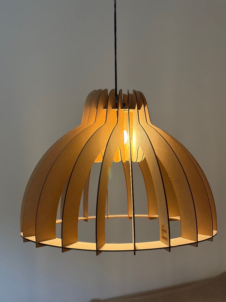 Van Tjalle en Jasper - design - Granny Smith – hanglamp, Ophalen of Verzenden, Zo goed als nieuw, Overige materialen, E27 (groot)