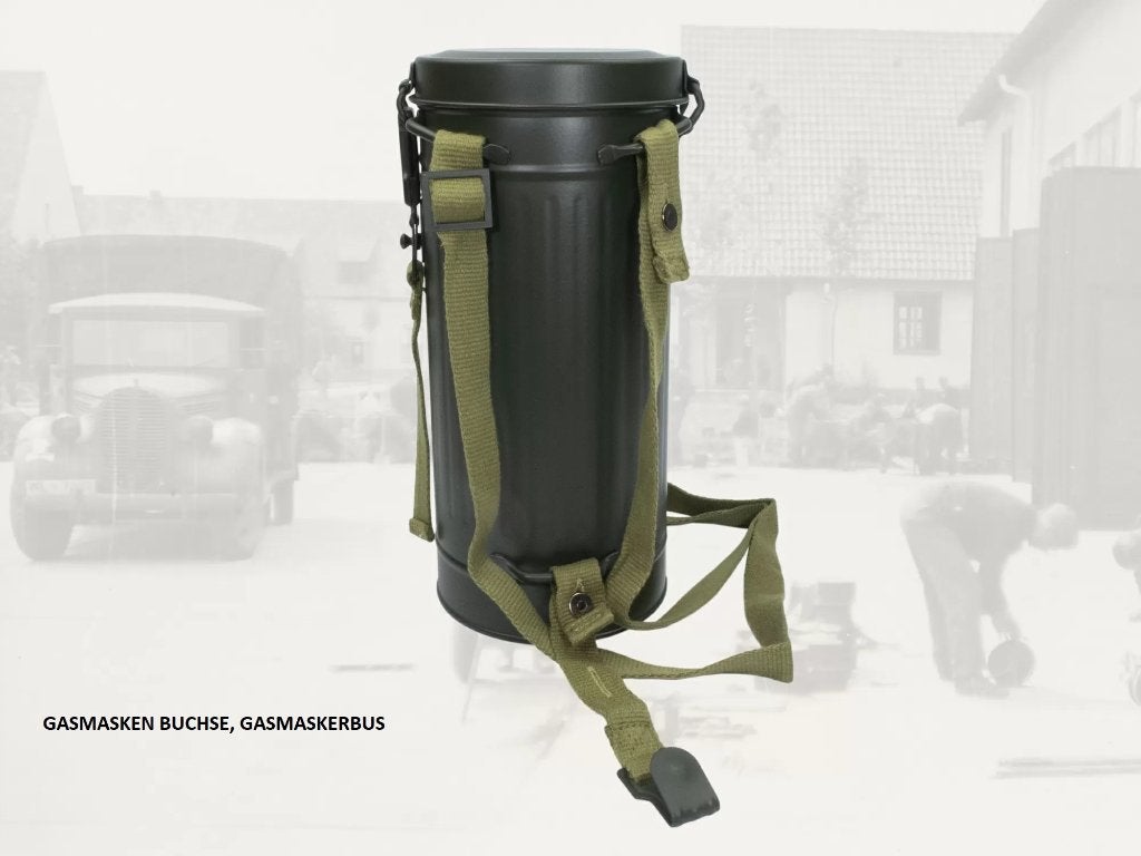 Gasmaskerbus,Duitsland,WWII,Wehrmacht, Verzamelen, Militaria | Tweede Wereldoorlog, Verzenden, Landmacht, Duitsland, Overige typen