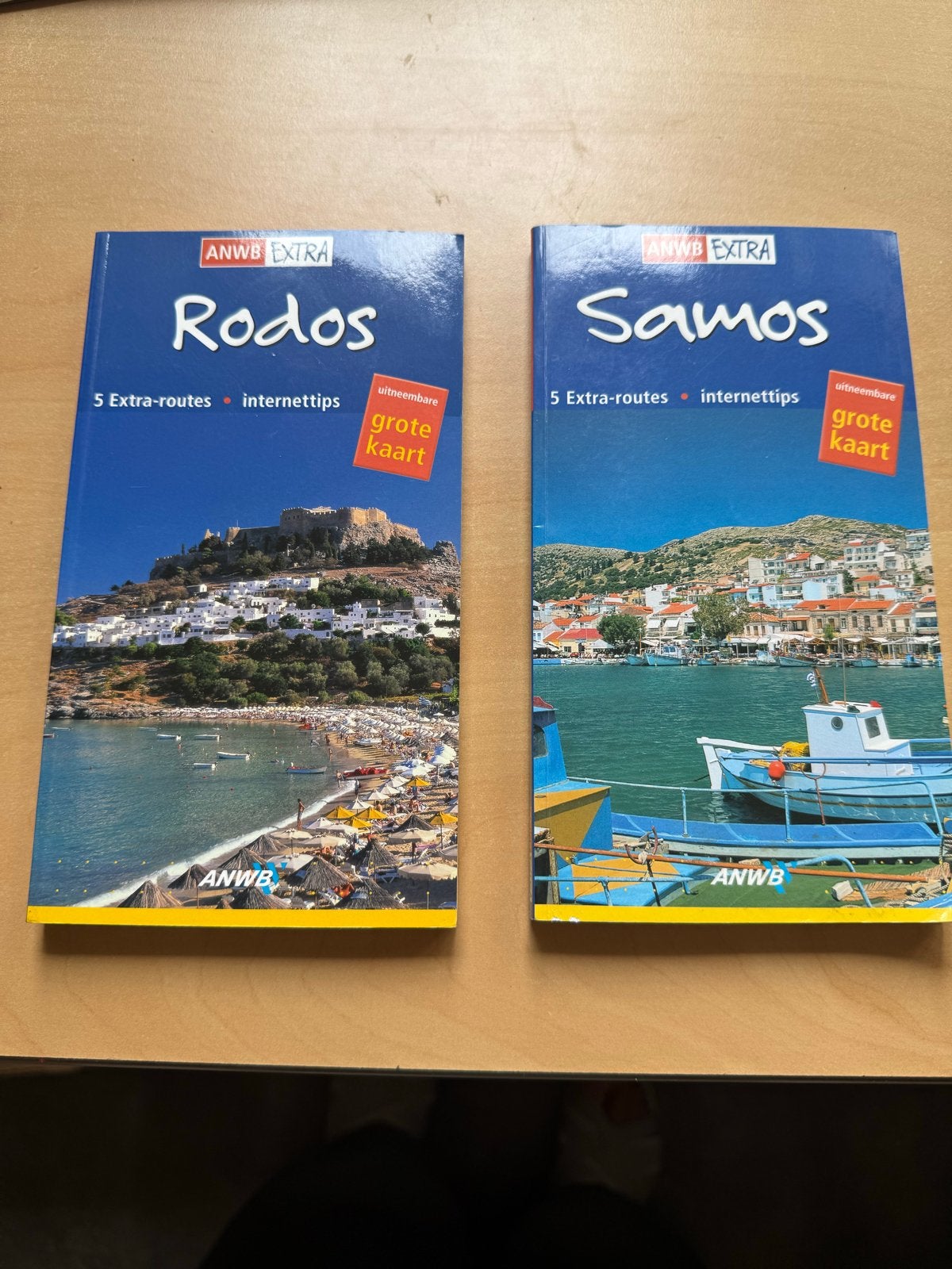 ANWB Extra Reisgidsen Rodos en Samos, Boeken, Europa, Ophalen of Verzenden, Zo goed als nieuw, Reisgids of -boek